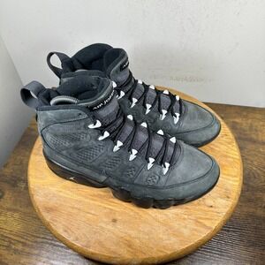 Air Jordan 9 Retro Mens Basketball Shoes Dark Grey 302370-013 Size 7.5